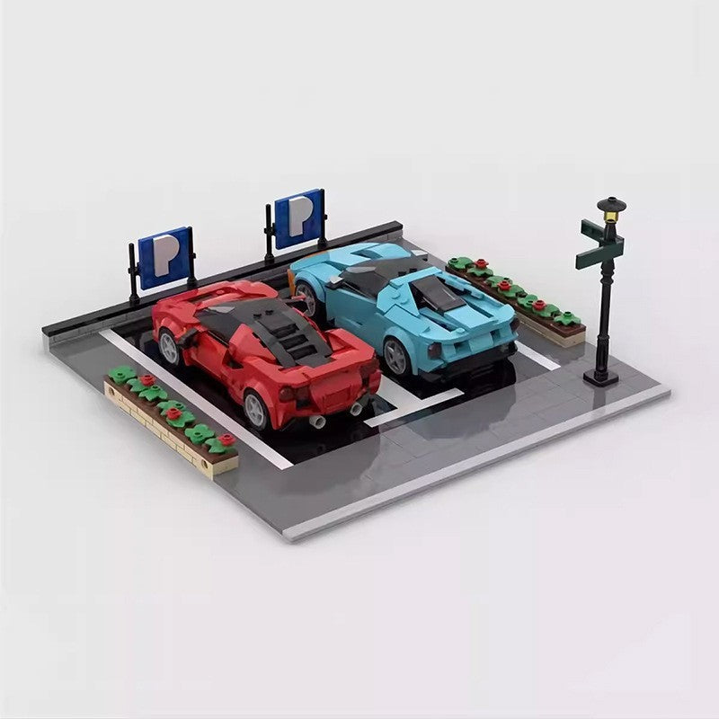 Parking Spot Display Stand